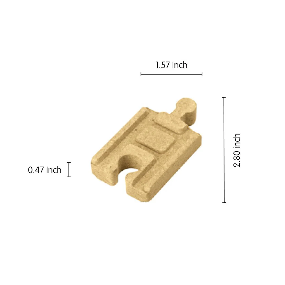 2" One-Lane Straight Track - Image 4