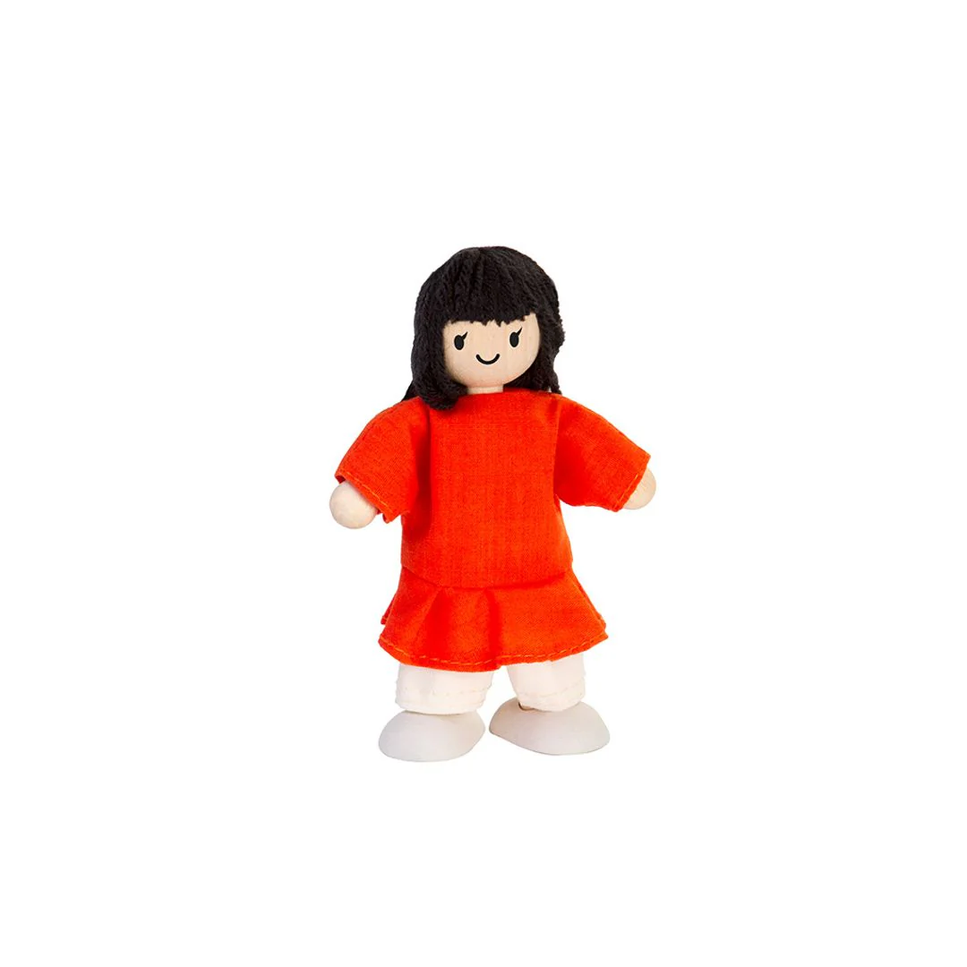 Girl Dollhouse Figure - Fair Skin Tone - Image 2