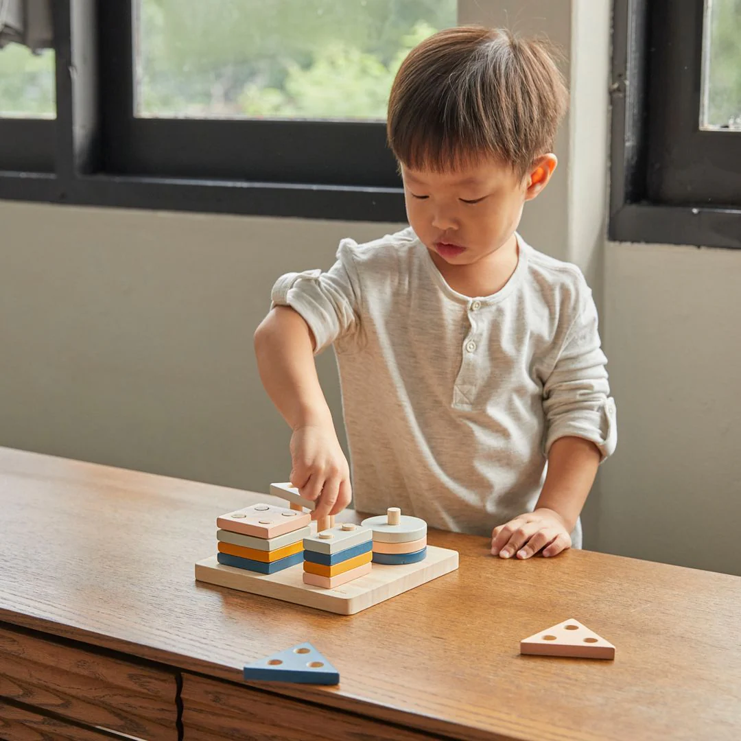 Geometric Sorting Board - Orchard - Image 4