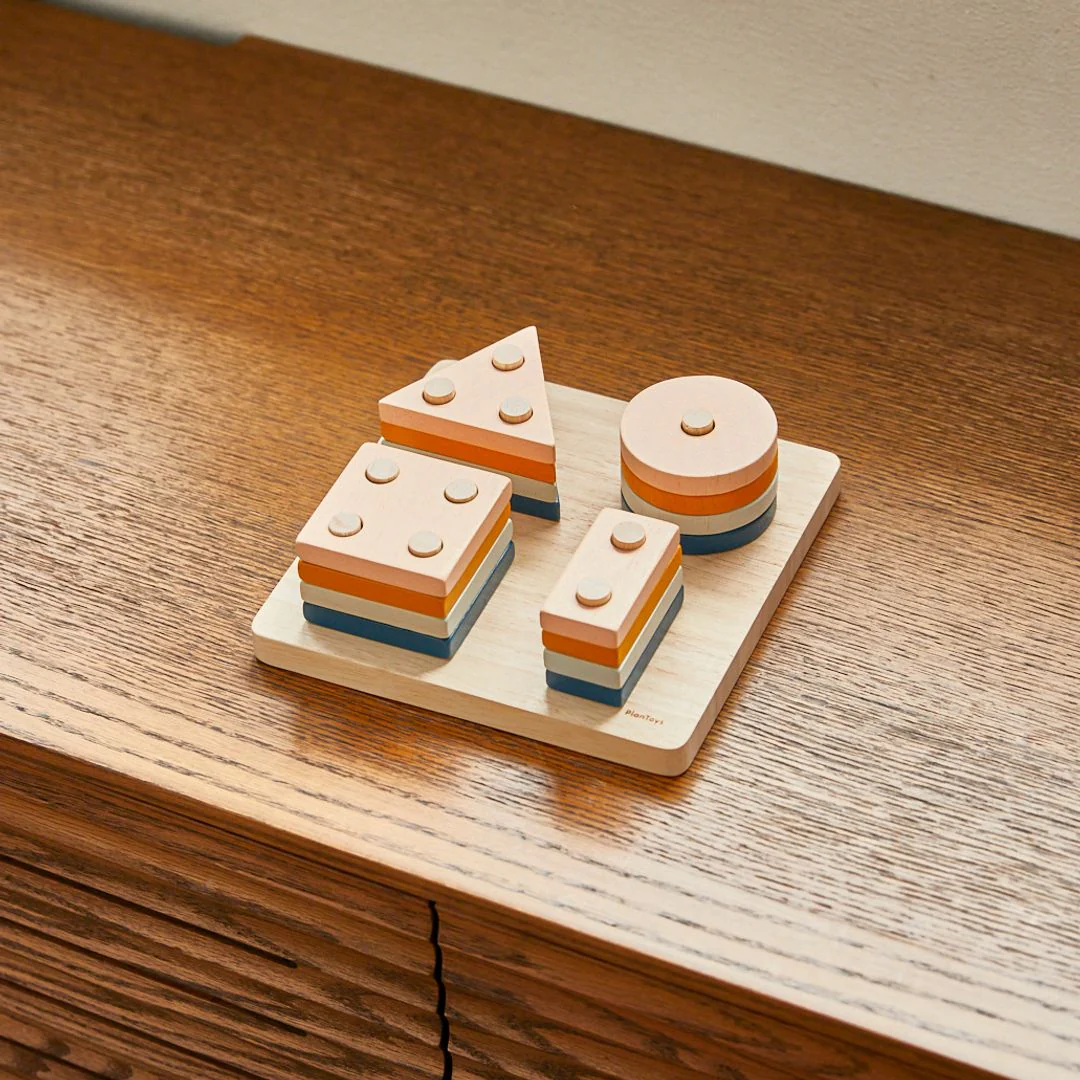 Geometric Sorting Board - Orchard - Image 5