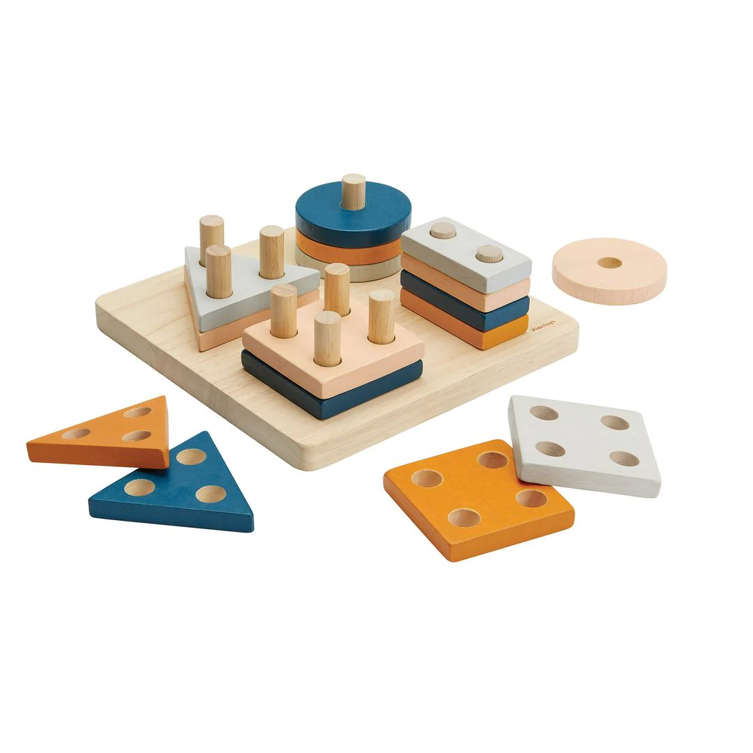 Geometric Sorting Board - Orchard - Image 7