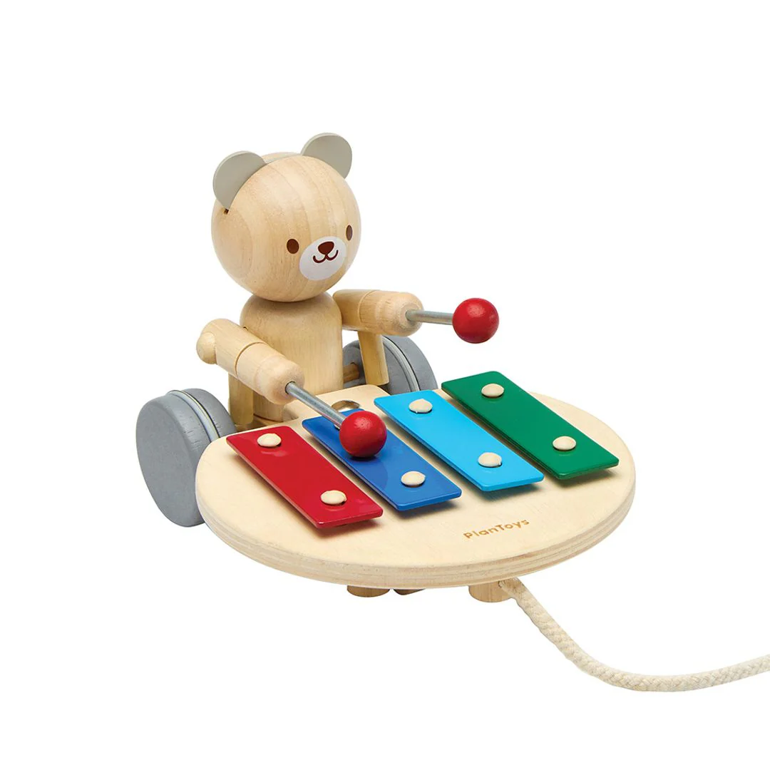 Pull Along Musical Bear - Image 7