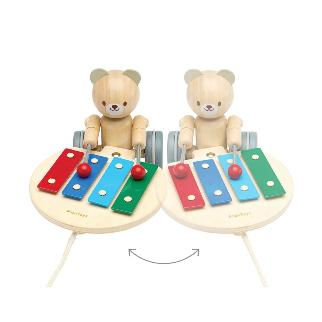 Pull Along Musical Bear - Image 9