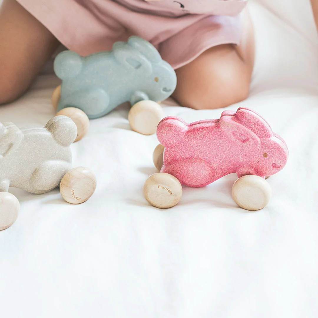 Push Along Bunny - Pink - Image 4
