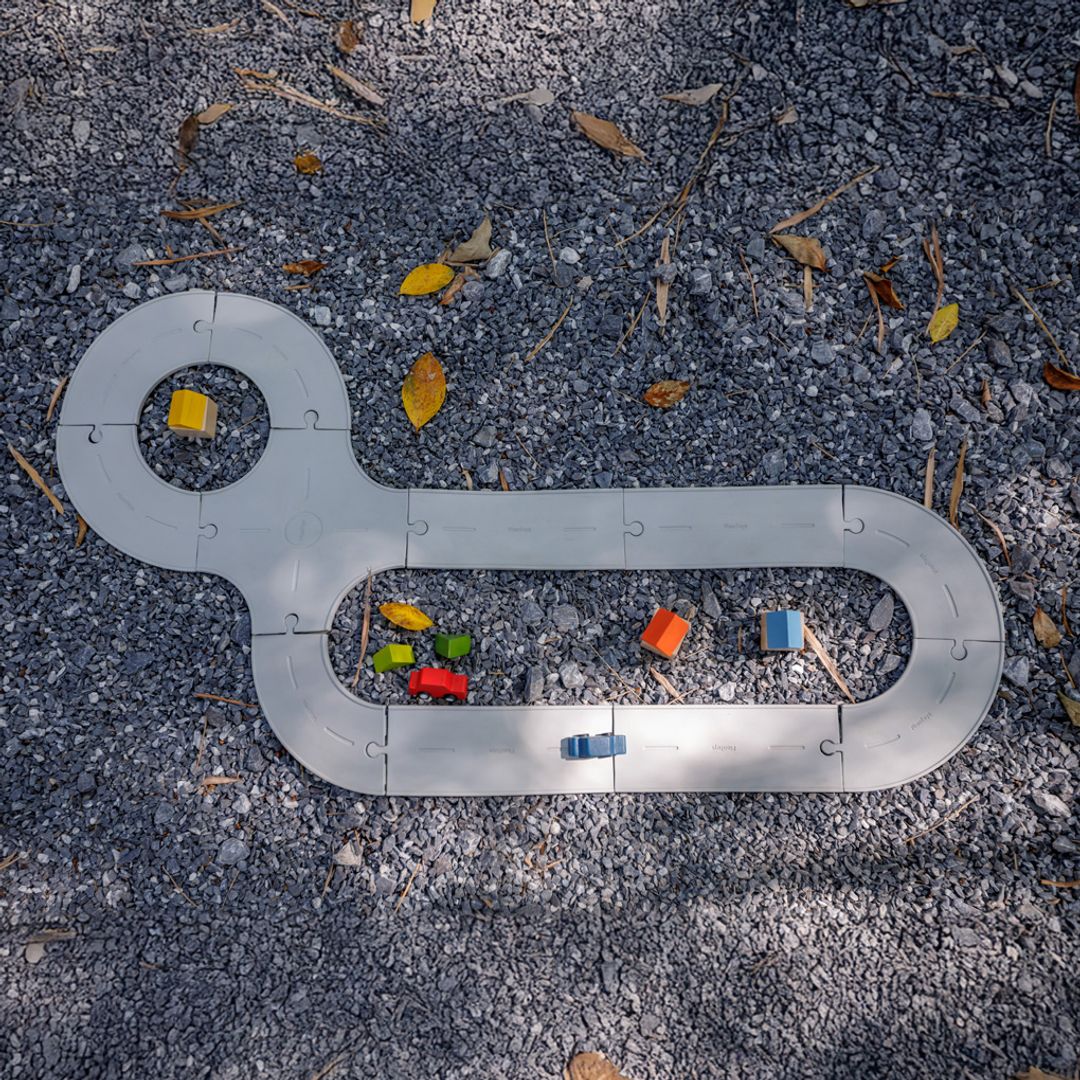 Rubber Road & Rail Set - Medium - Image 5